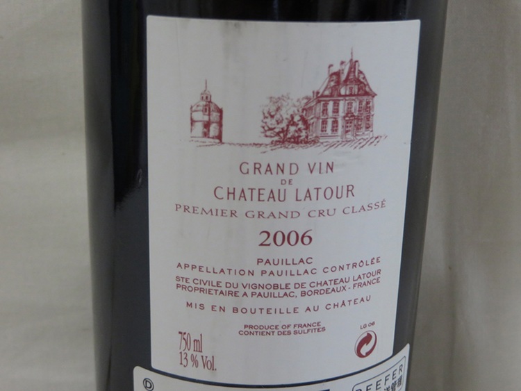 シャトーラトゥール2006年（お酒）の商品画像 - 査定依頼日：2025年9月25日 - 最高査定価格：50,000円