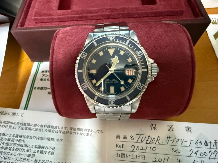 チューダー その他 サブマリーナ7021/0（高級時計）の商品画像 - 査定依頼日：2025年5月9日 - 最高査定価格：1,100,000円
