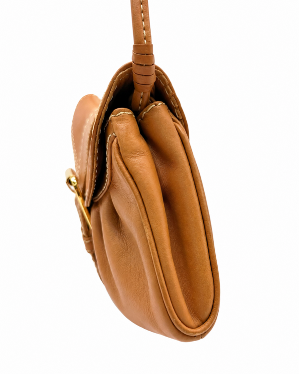 CELINE レザー ワンショルダーバッグ ブラウン ハンドバッグ（ブランドバッグ）の商品画像 - 査定依頼日：2026年7月7日 - 最高査定価格：50,000円