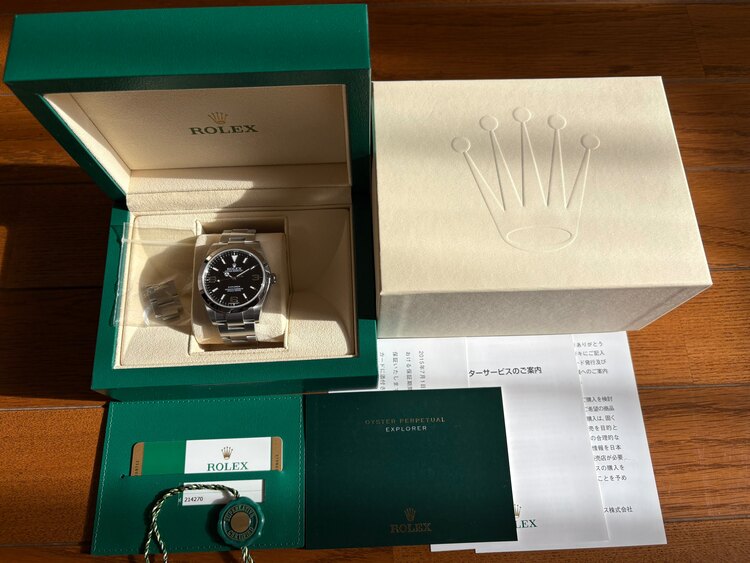 エクスプローラー1 39ミリ（高級時計）の商品画像 - 査定依頼日：2025年5月11日 - 最高査定価格：970,000円