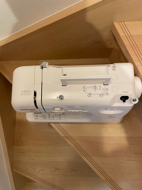 JANOME 電子ミシン　ES-10（家電）の商品画像 - 査定依頼日：2025年2月18日 - 最高査定価格：9,000円