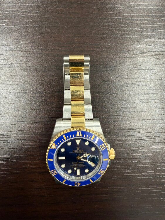 ロレックス サブマリーナー 116613LB（高級時計）の商品画像 - 査定依頼日：2025年2月20日 - 最高査定価格：1,850,000円