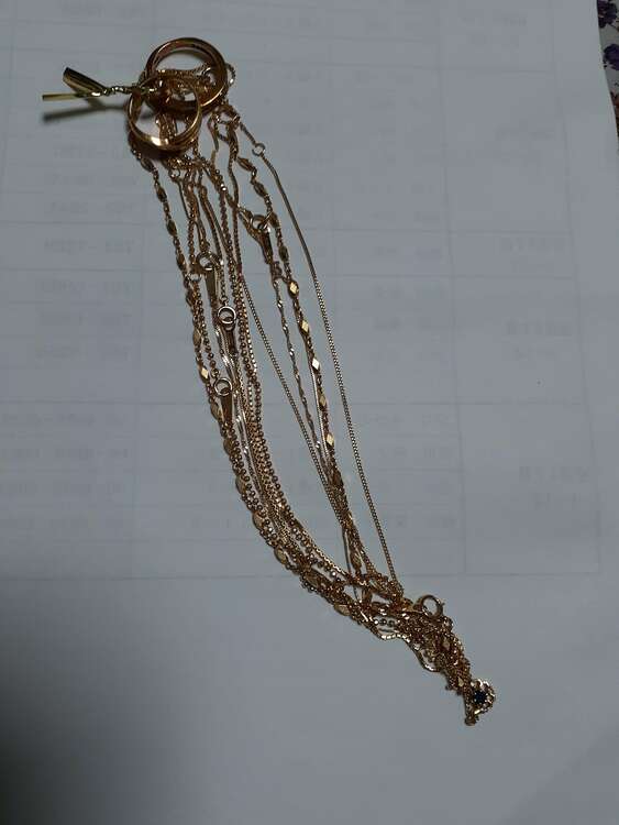 K18ネックレス数本計26g（金・貴金属）の商品画像 - 査定依頼日：2025年2月24日 - 最高査定価格：302,000円