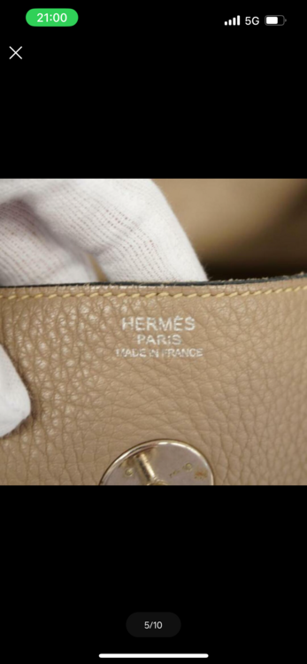 エルメス リンディ （ブランドバッグ）の商品画像 - 査定依頼日：2025年3月29日 - 最高査定価格：400,000円