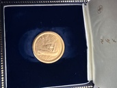 1974年モナリザ記念メダル（金・貴金属）の商品画像 - 査定依頼日：2026年4月19日 - 最高査定価格：800,000円