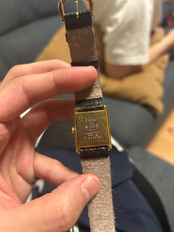 カルティエ タンク マストたんk（高級時計）の商品画像 - 査定依頼日：2025年11月14日 - 最高査定価格：220,000円