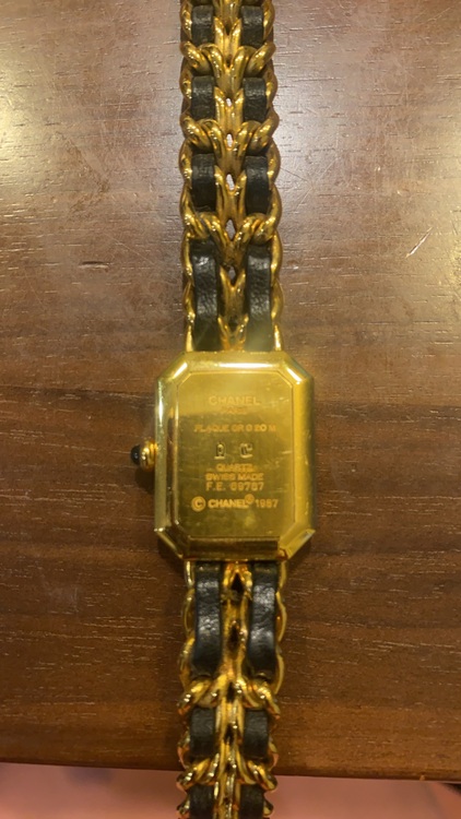 シャネル プルミエール PLAQUEORG20（高級時計）の商品画像 - 査定依頼日：2025年7月8日 - 最高査定価格：180,000円