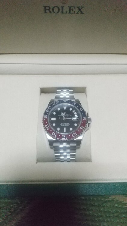 GMTマスターⅡ 126710BLRO ペプシカラー ジュビリーブレス（高級時計）の商品画像 - 査定依頼日：2026年1月23日 - 最高査定価格：3,950,000円