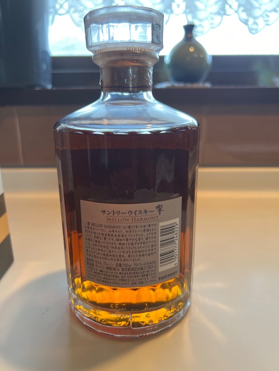 響　メロウハーモニー（お酒）の商品画像 - 査定依頼日：2025年9月28日 - 最高査定価格：145,000円