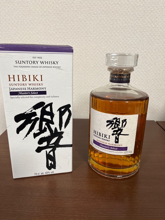 サントリー響　マスターズセレクト（お酒）の商品画像 - 査定依頼日：2026年3月22日 - 最高査定価格：160,000円