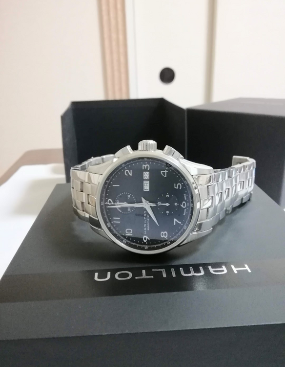 HAMILTON　ジャズマスター　マエストロ　自動巻きクロノグラフ（高級時計）の商品画像 - 査定依頼日：2025年2月23日 - 最高査定価格：42,000円