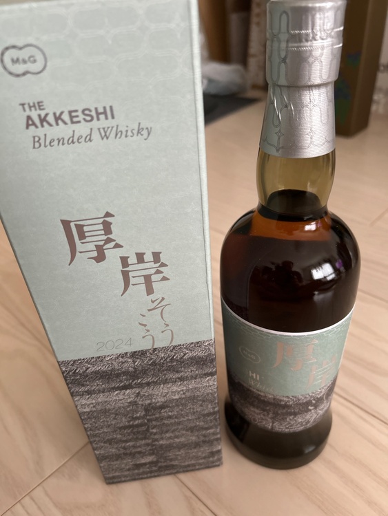 厚岸　霜降（お酒）の商品画像 - 査定依頼日：2026年3月30日 - 最高査定価格：17,000円