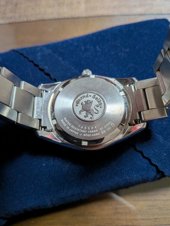 セイコー グランドセイコー 9f62-0ab（高級時計）の商品画像 - 査定依頼日：2026年2月28日 - 最高査定価格：220,000円