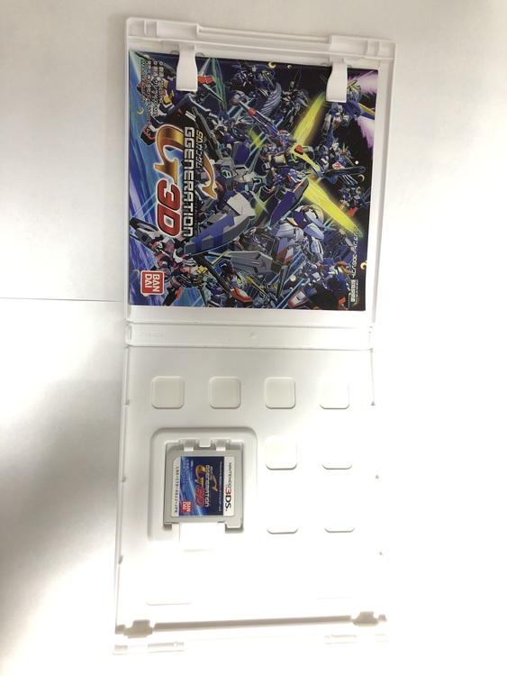 SDガンダムGGENERATION3D（ゲーム機本体・ゲームソフト）の商品画像 - 査定依頼日：2021年4月1日 - 最高査定価格：300円