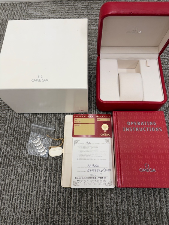 オメガ スピードマスター 3513.5（高級時計）の商品画像 - 査定依頼日：2026年1月28日 - 最高査定価格：230,000円