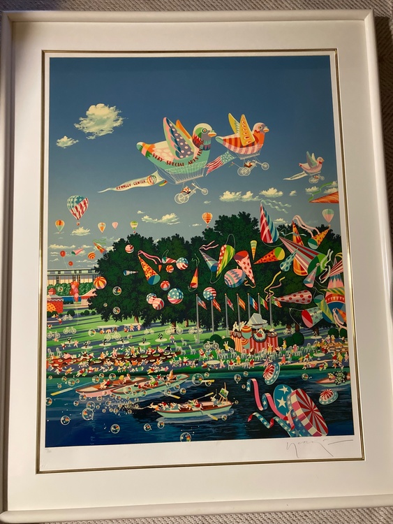 ヒロヤマガタ　シルクスクリーン（美術品・骨董品）の商品画像 - 査定依頼日：2025年12月15日 - 最高査定価格：10,000円