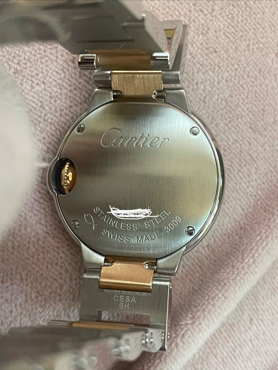 カルティエ バロンブルー WE902030（3009）か（高級時計）の商品画像 - 査定依頼日：2026年5月16日 - 最高査定価格：650,000円