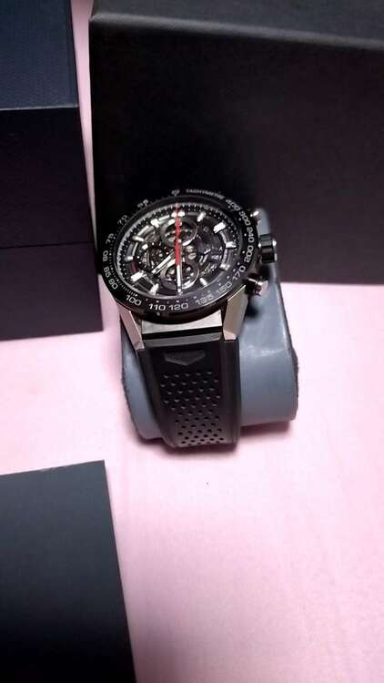 タグホイヤー カレラ （高級時計）の商品画像 - 査定依頼日：2025年5月9日 - 最高査定価格：310,000円