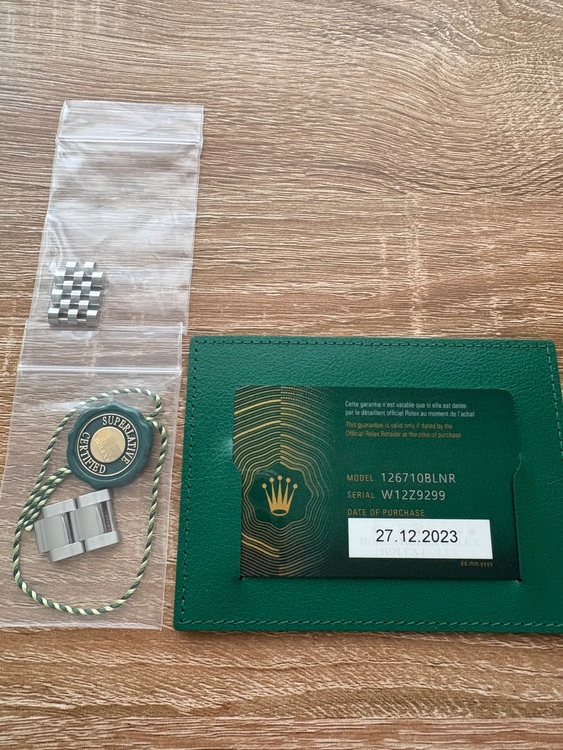 ロレックス GMTマスター （高級時計）の商品画像 - 査定依頼日：2025年8月30日 - 最高査定価格：2,750,000円