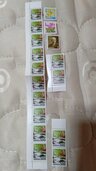 ５００円切手１４枚、１４０円１枚、１００円１枚、１円１枚（切手）の商品画像 - 査定依頼日：2026年7月27日 - 最高査定価格：3,500円