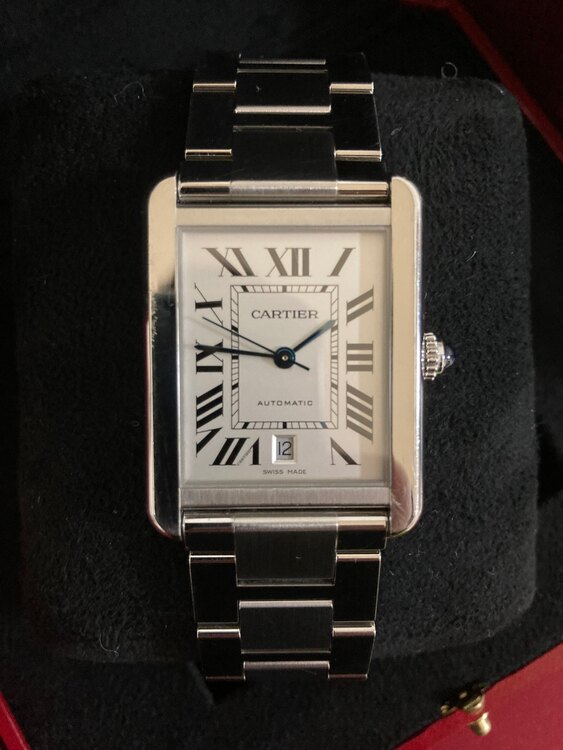 タンクソロXL（高級時計）の商品画像 - 査定依頼日：2025年3月19日 - 最高査定価格：430,000円