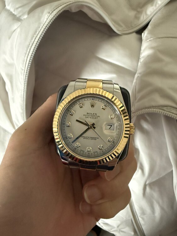 ロレックス デイトジャスト RX116333G（高級時計）の商品画像 - 査定依頼日：2025年4月8日 - 最高査定価格：1,780,000円