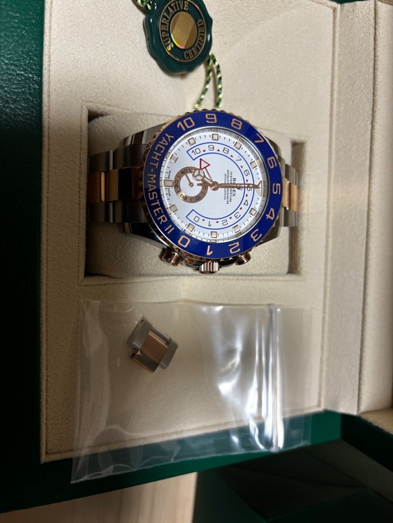 ヨットマスター2 （高級時計）の商品画像 - 査定依頼日：2026年2月9日 - 最高査定価格：3,750,000円