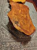 欅の木と銀杏の木の一枚板テーブル（家具・寝具）の商品画像 - 査定依頼日：2024年11月24日 - 最高査定価格：5,000円