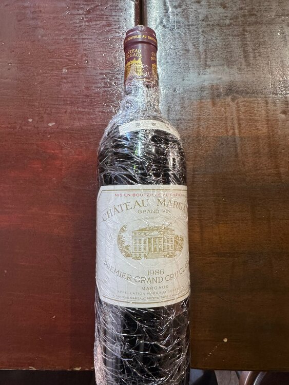 シャトーマルゴー1986（お酒）の商品画像 - 査定依頼日：2025年2月20日 - 最高査定価格：46,000円