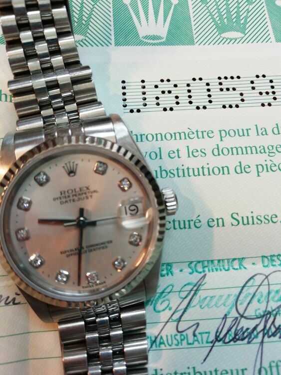 ロレックス デイトジャスト U805988（高級時計）の商品画像 - 査定依頼日：2025年11月11日 - 最高査定価格：1,100,000円