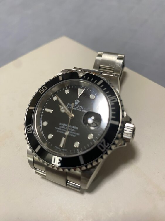 サブマリーナ16610（高級時計）の商品画像 - 査定依頼日：2025年3月20日 - 最高査定価格：1,320,000円