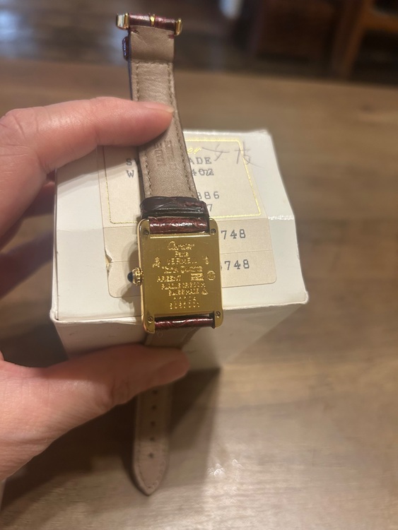 カルティエ タンク （高級時計）の商品画像 - 査定依頼日：2025年7月8日 - 最高査定価格：250,000円