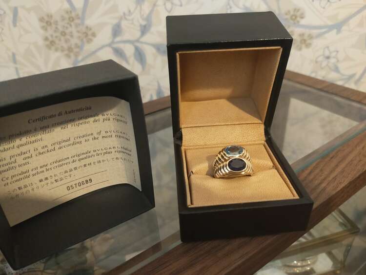 ブルガリ　ドッピオバチェラートリング　12号か13号（金・貴金属）の商品画像 - 査定依頼日：2025年4月20日 - 最高査定価格：400,000円