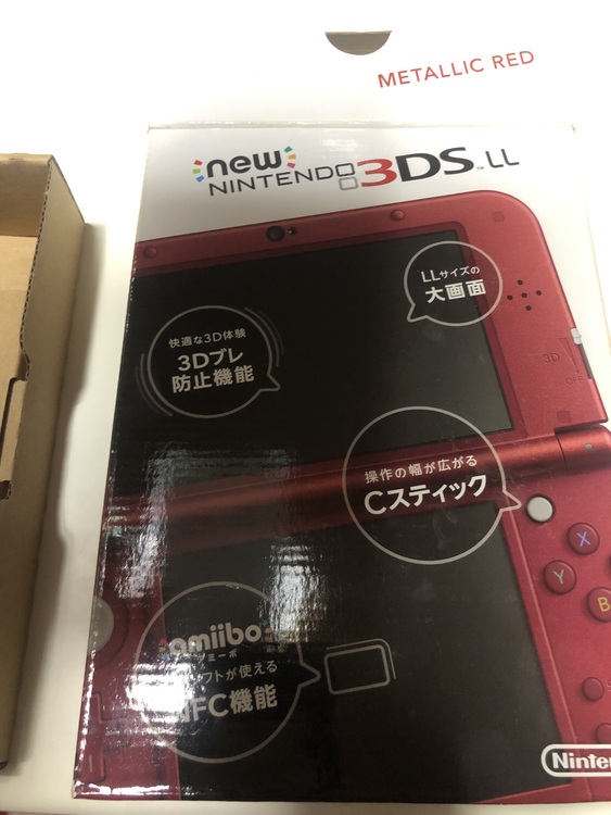 Newニンテンドー3DS本体　 メタリックレッド（ゲーム機本体・ゲームソフト）の商品画像 - 査定依頼日：2021年11月21日 - 最高査定価格：3,510円