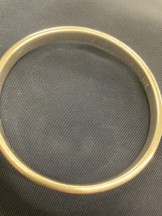 Tiffany&Co. ティファニー 1837 ナロー バングル SV925（金・貴金属）の商品画像 - 査定依頼日：2025年2月15日 - 最高査定価格：12,000円