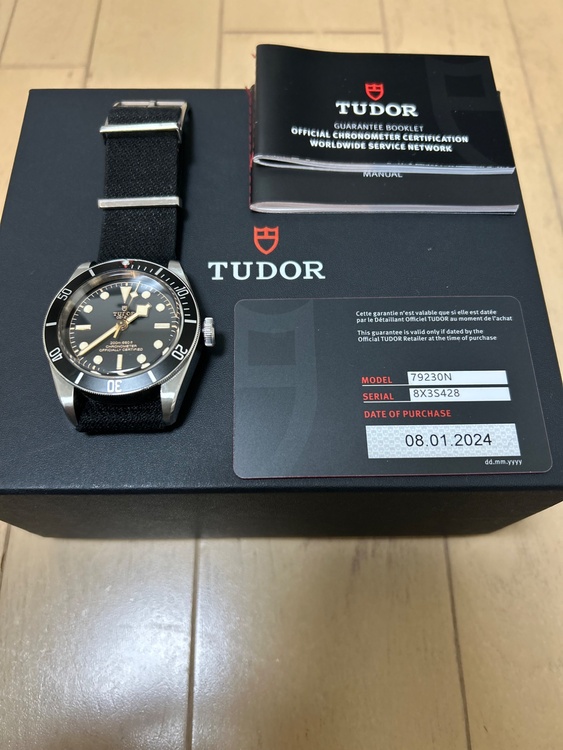 チューダー ブラックベイ 79230m（高級時計）の商品画像 - 査定依頼日：2025年12月20日 - 最高査定価格：360,000円