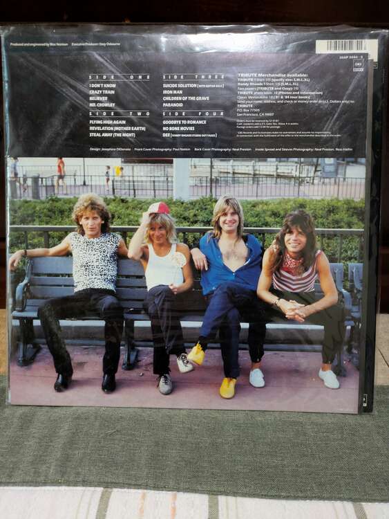 オジー・オズボーン（レコード）の商品画像 - 査定依頼日：2025年4月18日 - 最高査定価格：2,000円