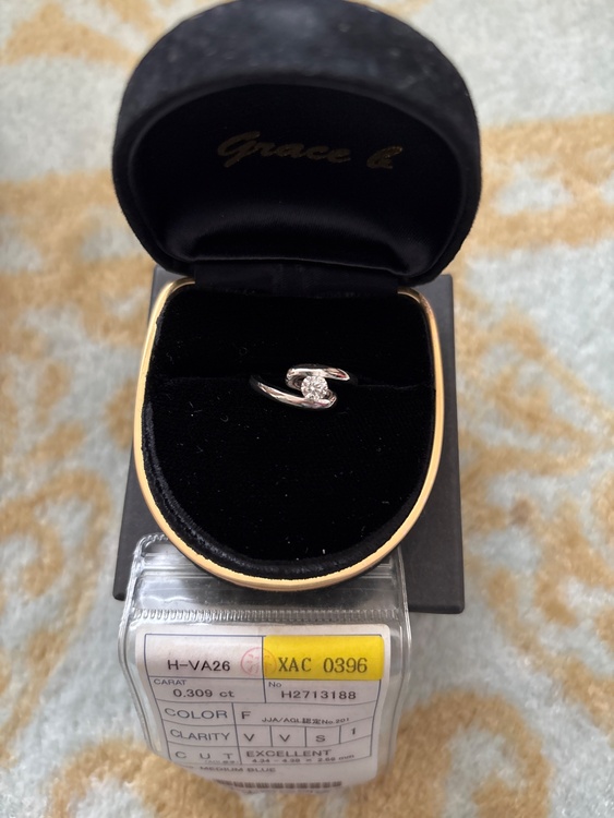 ダイヤモンド　指輪（宝石）の商品画像 - 査定依頼日：2026年3月1日 - 最高査定価格：50,000円