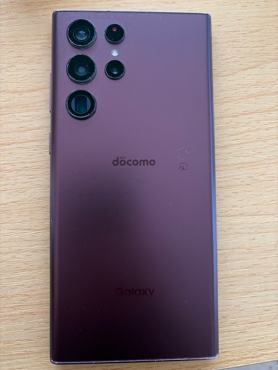 Galaxy S22 Ultra SC-52C[256GB] バーガンディ SC52C（スマホ）の商品画像 - 査定依頼日：2026年8月10日 - 最高査定価格：13,000円