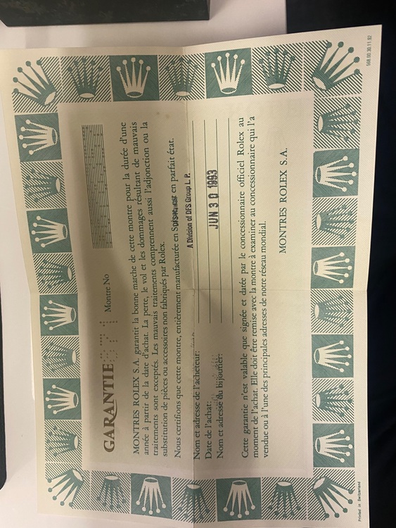 ロレックス サブマリーナー 1406（高級時計）の商品画像 - 査定依頼日：2025年6月15日 - 最高査定価格：1,350,000円