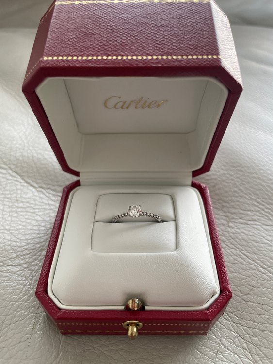 エタンセル ドゥ カルティエソリテール リング 品番:&nbsp; N4744300（宝石）の商品画像 - 査定依頼日：2023年6月26日 - 最高査定価格：150,000円