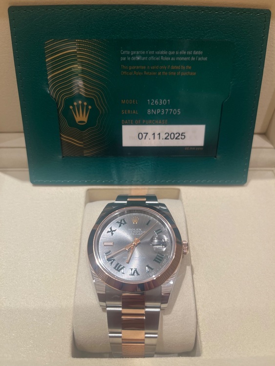 ロレックス デイトジャスト （高級時計）の商品画像 - 査定依頼日：2025年11月7日 - 最高査定価格：2,200,000円