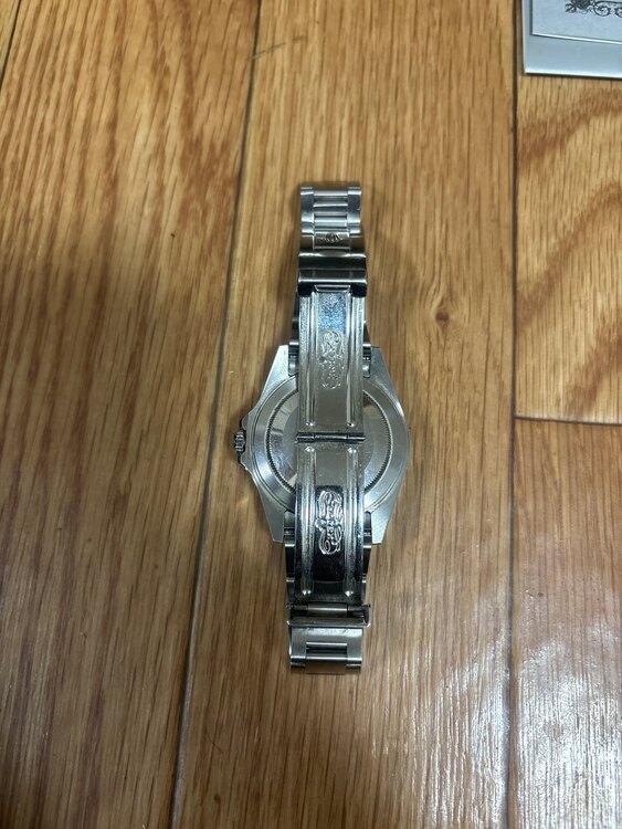 ロレックス GMTマスター 16710L（高級時計）の商品画像 - 査定依頼日：2025年1月10日 - 最高査定価格：1,620,000円