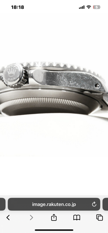 ロレックス サブマリーナー 1661（高級時計）の商品画像 - 査定依頼日：2026年1月22日 - 最高査定価格：1,350,000円