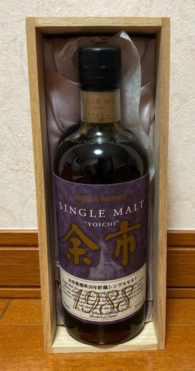 ウイスキー ニッカ 余市 （お酒）の商品画像 - 査定依頼日：2025年10月13日 - 最高査定価格：240,000円