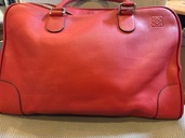 ロエベ　アマソナ75 ボストンバック（ブランドバッグ）の商品画像 - 査定依頼日：2026年1月19日 - 最高査定価格：35,000円