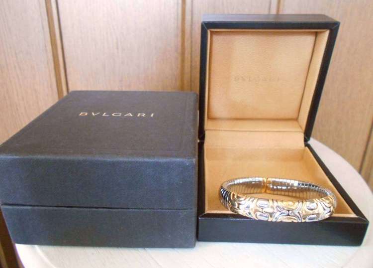 ブルガリ　パレンテシ　バングル　ブレスレッド　レディース（金・貴金属）の商品画像 - 査定依頼日：2023年4月21日 - 最高査定価格：240,000円