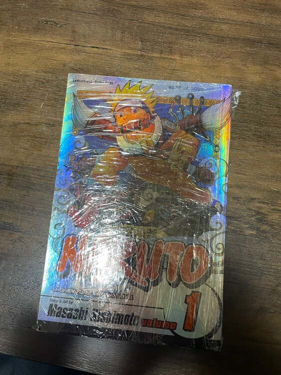 ナルト1巻　リミテッドエディション（古本）の商品画像 - 査定依頼日：2025年5月3日 - 最高査定価格：35,000円