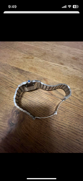 カルティエ サントス Ref296（高級時計）の商品画像 - 査定依頼日：2025年2月3日 - 最高査定価格：620,000円