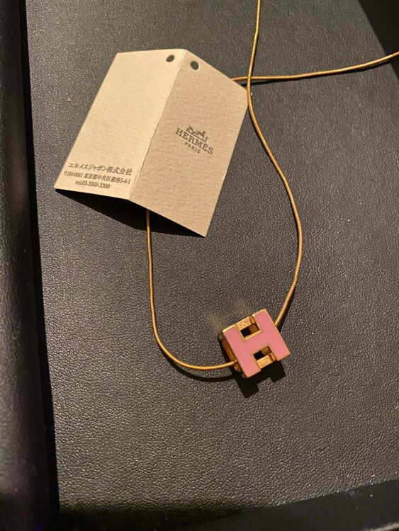 HERMESポップHネックレス（ブランド財布・小物）の商品画像 - 査定依頼日：2025年1月27日 - 最高査定価格：15,000円